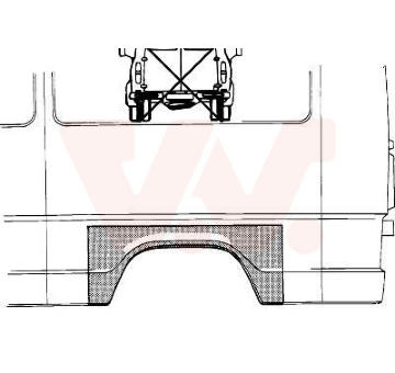 Boční stěna VAN WEZEL 3070145