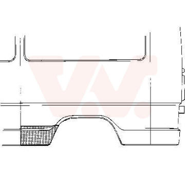 Boční stěna VAN WEZEL 3071141