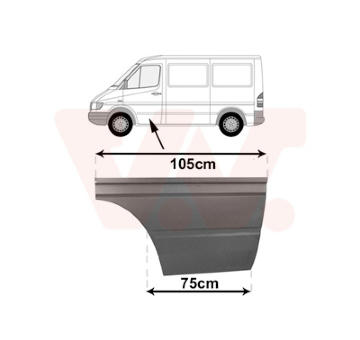 Dvere, karoserie VAN WEZEL 3075169