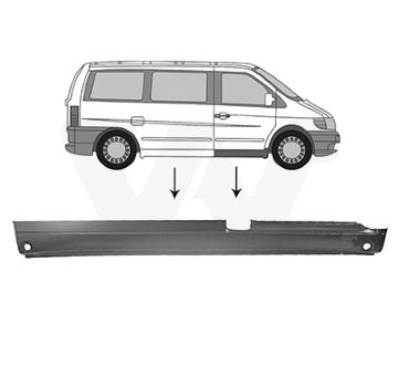 Nástupní panel VAN WEZEL 3078102