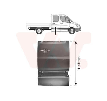 Dvere, karoseria VAN WEZEL 3083178