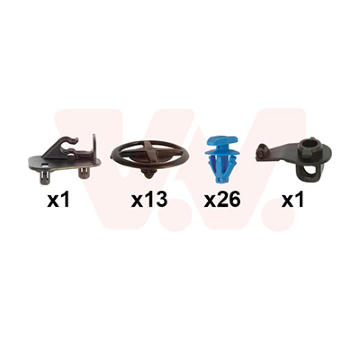 Montazni sada, viko motoru VAN WEZEL 3356797