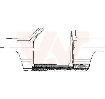 Nástupní panel VAN WEZEL 3360101