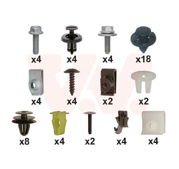 Montáżna sada, Nárazník VAN WEZEL 3388794