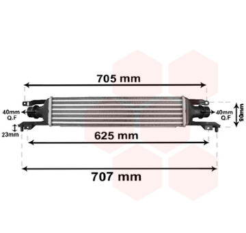 chladič turba VAN WEZEL 37004420