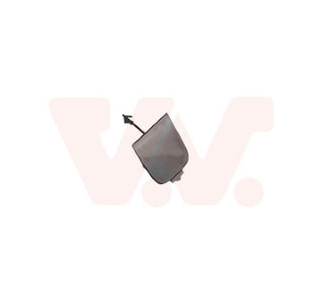 Klapka, vlečný hák VAN WEZEL 3753557