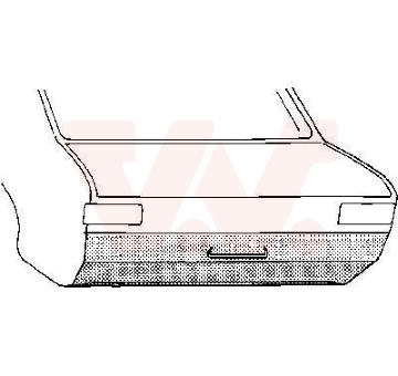 Zadní stěna VAN WEZEL 3755.35