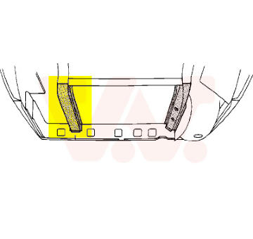 Podélný nosník VAN WEZEL 3757318
