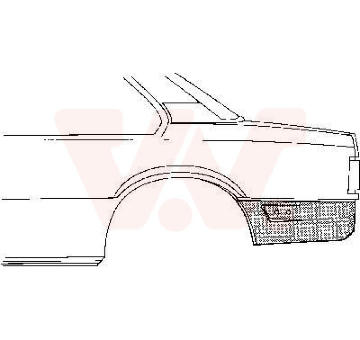 Boční stěna VAN WEZEL 3760137