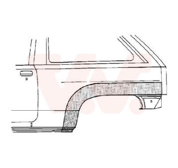 Boční stěna VAN WEZEL 3788145