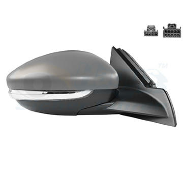 Vnější zpětné zrcátko VAN WEZEL 3805808