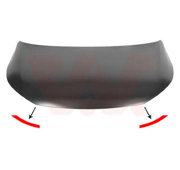 Kapota motoru VAN WEZEL 3808660