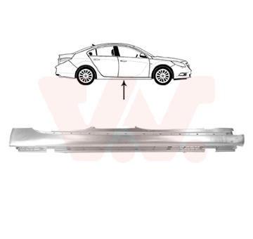 Nástupní panel VAN WEZEL 3850104