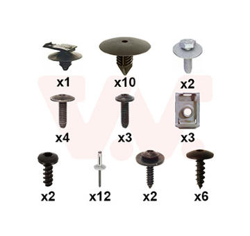 Montáżna sada, Nárazník VAN WEZEL 4312794