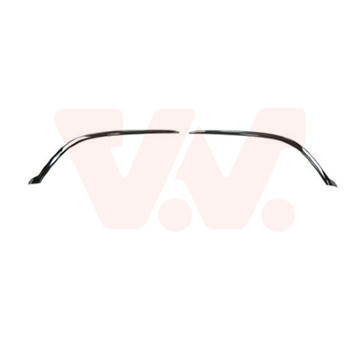 Sada ozdobnych / ochrannych list, naraznik VAN WEZEL 4317580