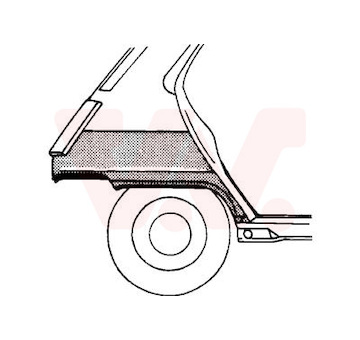 Boční stěna VAN WEZEL 4337148