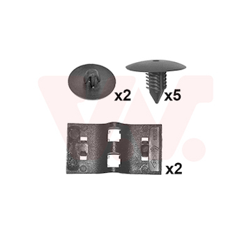 Montazni sada, viko motoru VAN WEZEL 4377797