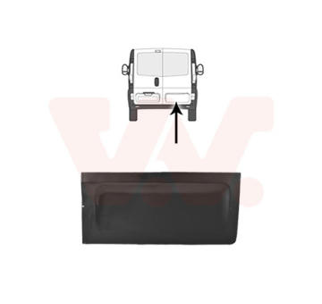 Zadní dveře VAN WEZEL 4394160