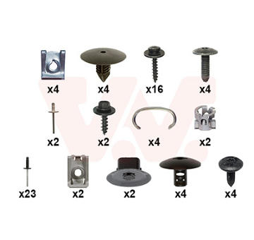 Montáżna sada, Nárazník VAN WEZEL 4415794