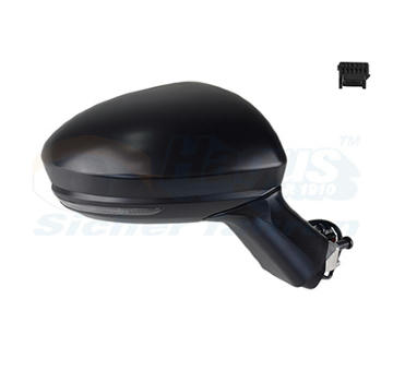 Vnější zpětné zrcátko VAN WEZEL 4422806