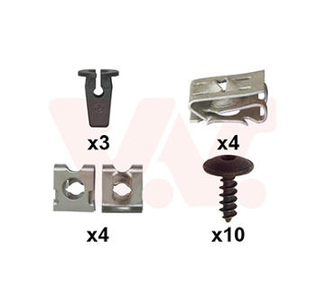 Blatník - montáżna sada VAN WEZEL 4941796