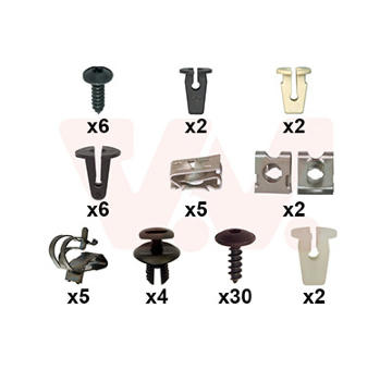 Montážní sada, nárazník VAN WEZEL 4946794