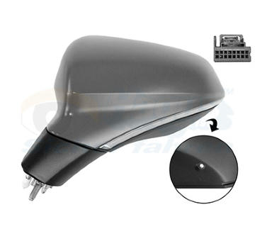 Vnější zpětné zrcátko VAN WEZEL 4950817