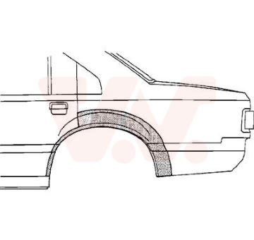Boční stěna VAN WEZEL 5326147