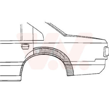 Boční stěna VAN WEZEL 5385147