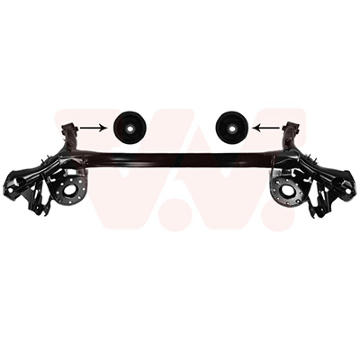 Teleso nápravy VAN WEZEL 5432629