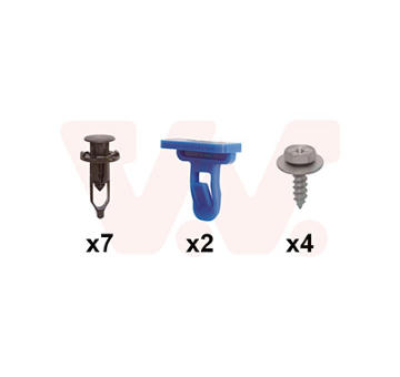 Montáżna sada, Nárazník VAN WEZEL 5437793