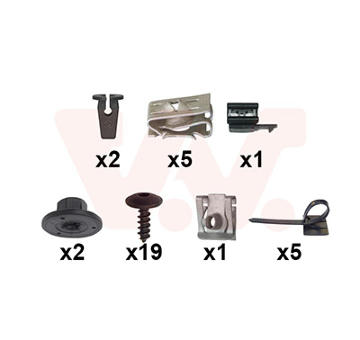 Montáżna sada, Nárazník VAN WEZEL 5711794