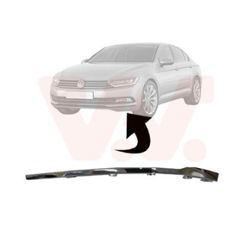 Ozdobna / ochranna lista, naraznik VAN WEZEL 5742583