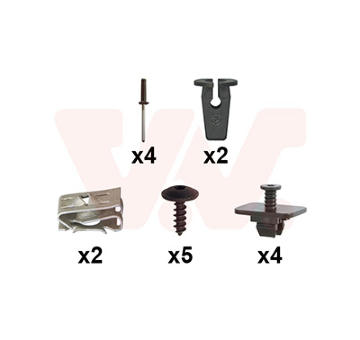 Montážní sada, nárazník VAN WEZEL 5751793