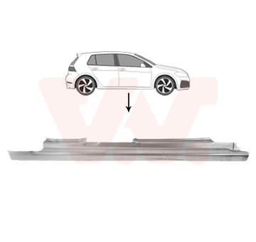 Nástupný plech VAN WEZEL 5766104
