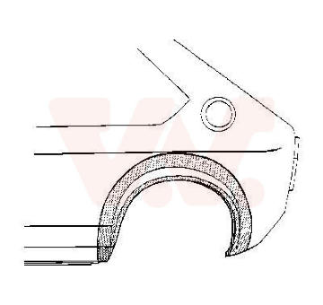 Boční stěna VAN WEZEL 5808146
