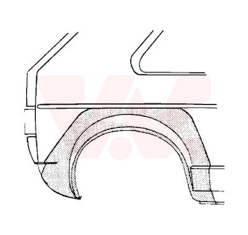 Boční stěna VAN WEZEL 5810148