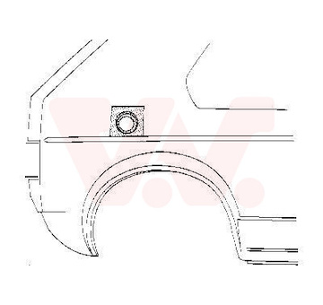 Boční stěna VAN WEZEL 5810190