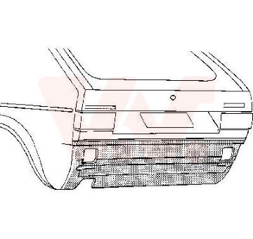 Zadní stěna VAN WEZEL 5810.35