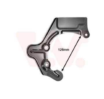 Ochranný plech proti rozstřikování, brzdový kotouč VAN WEZEL 5824372