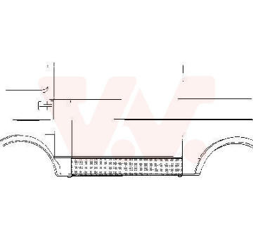 Boční stěna VAN WEZEL 5858107