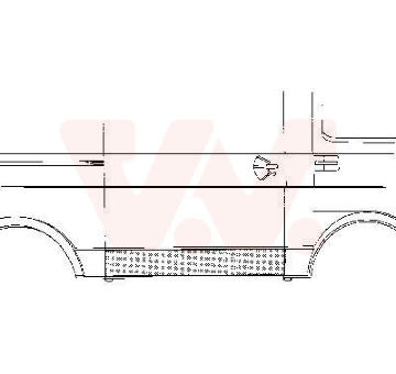 Dvere, karoserie VAN WEZEL 5858174