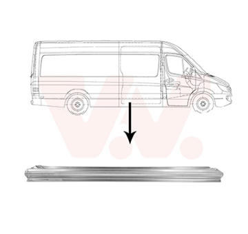 Nástupní panel VAN WEZEL 5862110