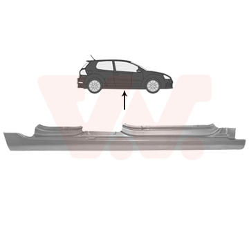 Nástupní panel VAN WEZEL 5863104