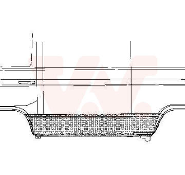 Boční stěna VAN WEZEL 5870109