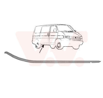 Valive vedeni, posuvne dvere VAN WEZEL 5874126