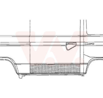 Dvere, karoserie VAN WEZEL 5874174