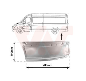 Bočnica VAN WEZEL 5876143