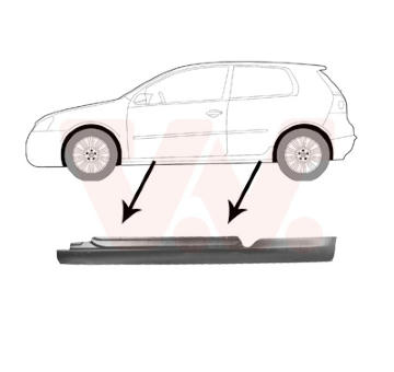 Nástupní panel VAN WEZEL 5894101