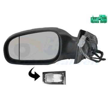 Vnější zpětné zrcátko VAN WEZEL 5960807